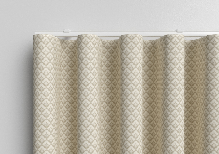Scallop and Bud, Cashmere - Made to Measure Curtains - Image 13